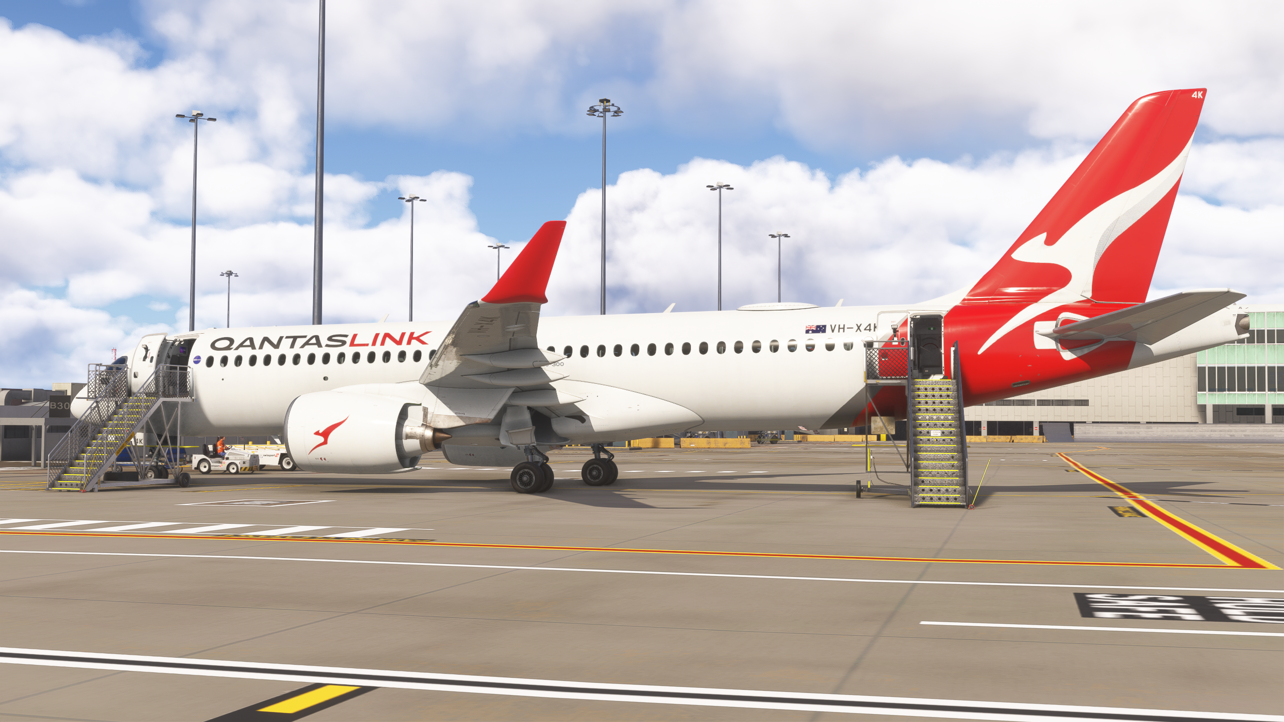Australian Passenger Stairs GSX Pro Microsoft Flight Simulator - Image 6